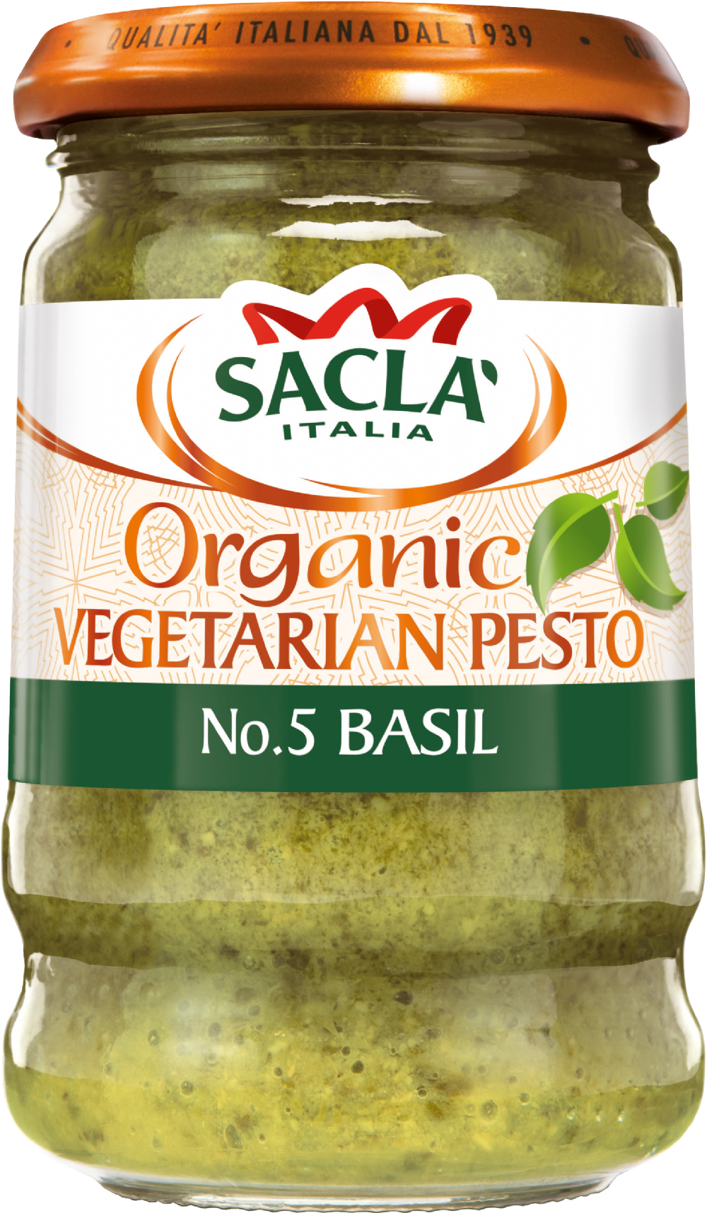 SACLA Organic Basil Pesto 190g (8001060002319)