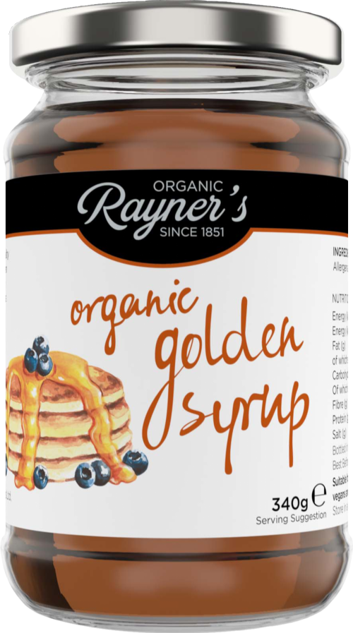 RAYNER'S Organic Golden Syrup 340g