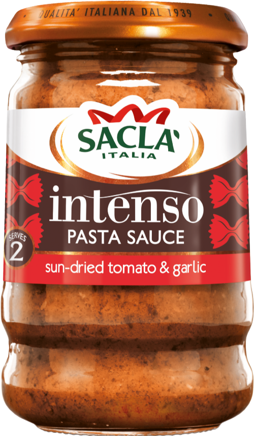 SACLA Intenso Pasta Sauce - Sun-Dried Tomato & Garlic 190g
