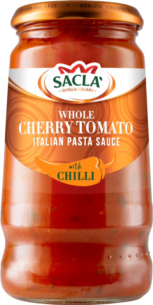 SACLA Whole Cherry Tomato & Chilli Pasta Sauce 350g