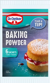 Holleys Fine Foods DR. OETKER Baking Powder 6 Sachets 30g
