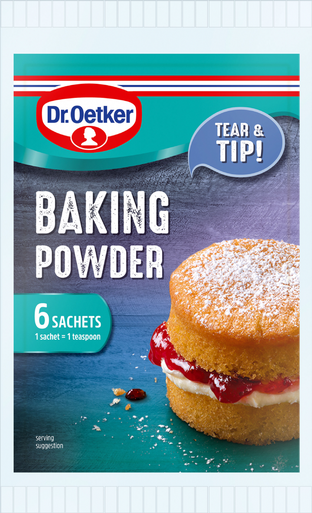 DR. OETKER Baking Powder - 6 Sachets 30g