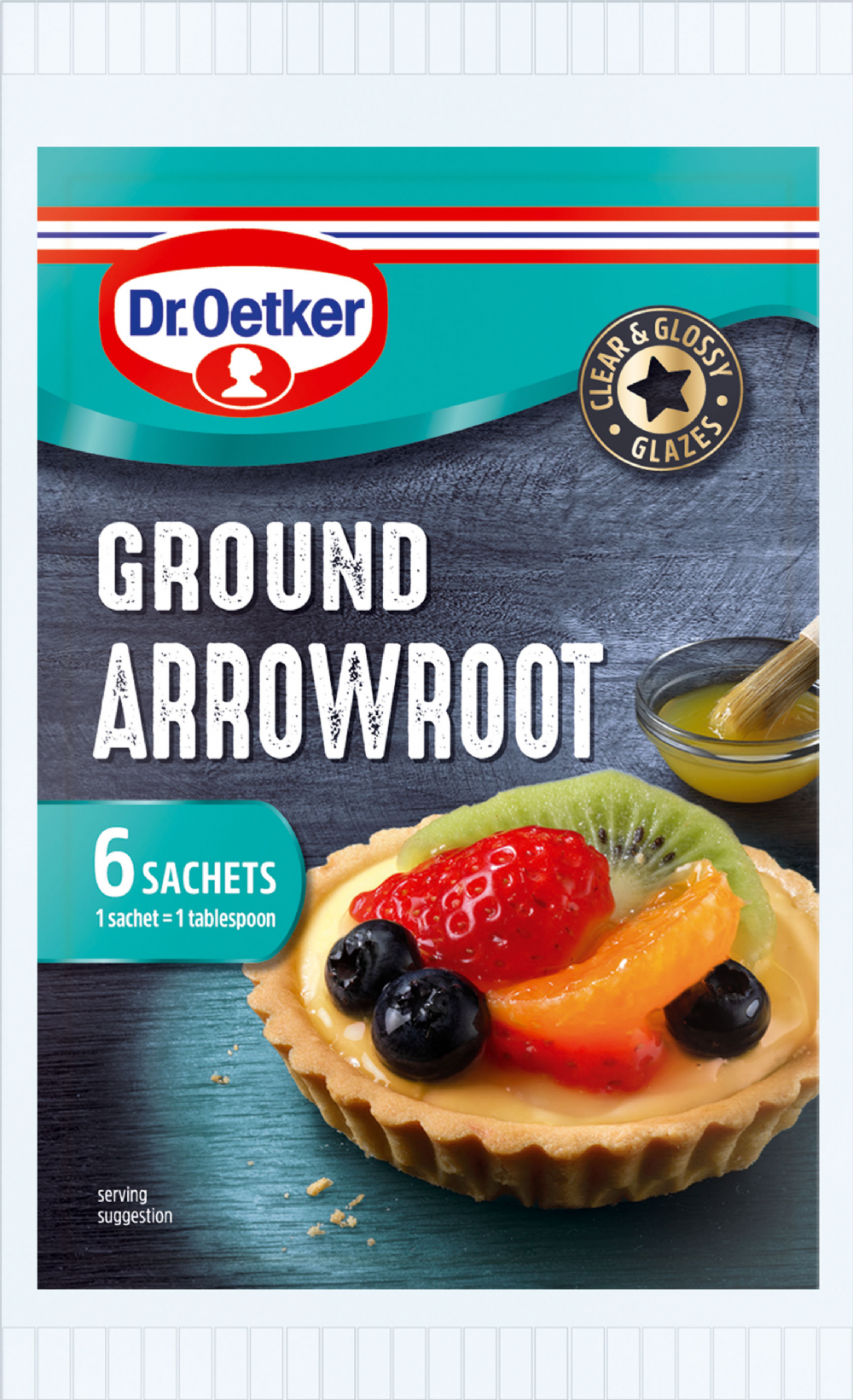DR. OETKER Ground Arrowroot - 6 Sachets 48g