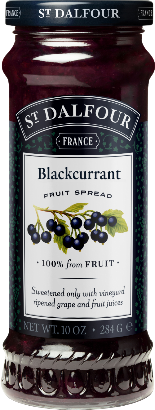 ST DALFOUR Blackcurrant Fruit Spread 284g
