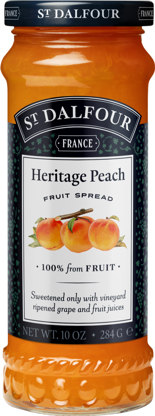 ST DALFOUR Heritage Peach Fruit Spread 284g