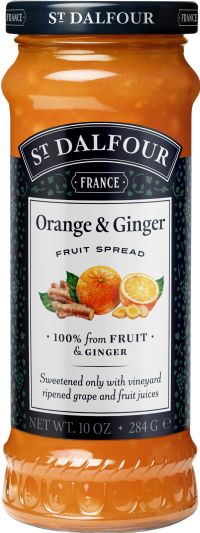 ST DALFOUR Orange & Ginger Fruit Spread 284g