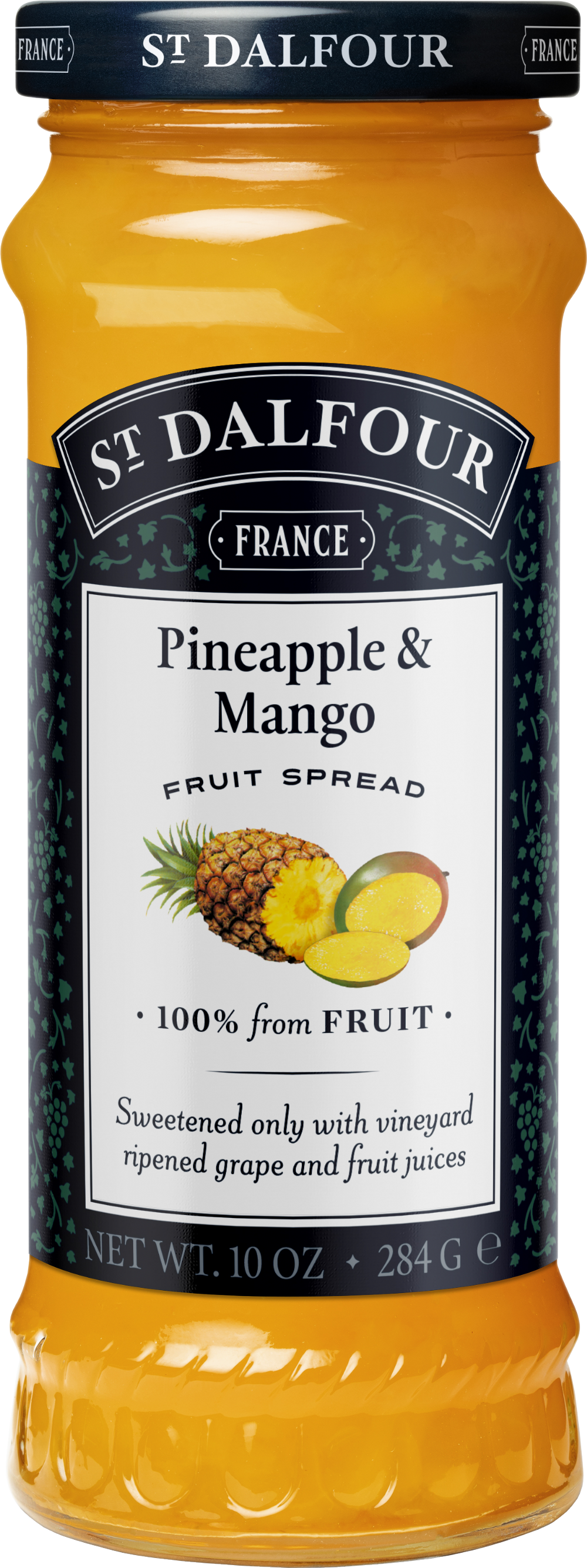 ST DALFOUR Pineapple & Mango Fruit Spread 284g