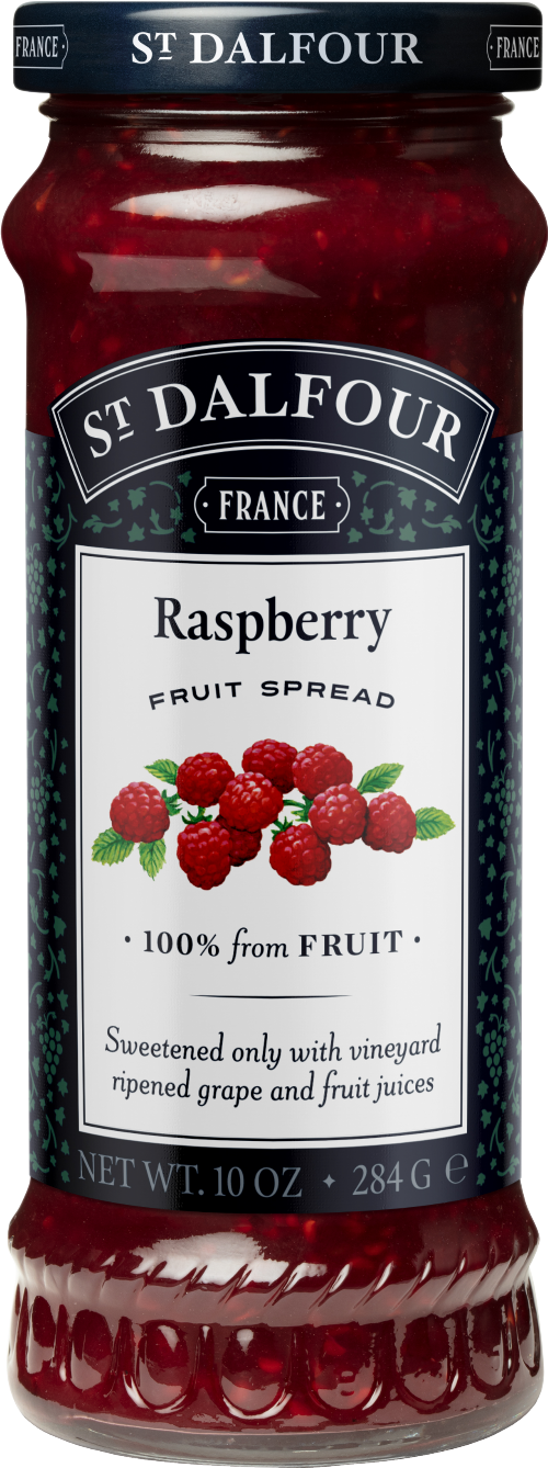 ST DALFOUR Raspberry Fruit Spread 284g