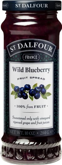 ST DALFOUR Wild Blueberry Fruit Spread 284g