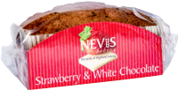 NEVIS BAKERY Strawberry & White Chocolate Cake 360g