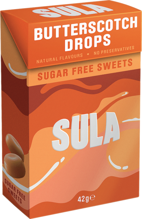 SULA Butterscotch Drops 42g