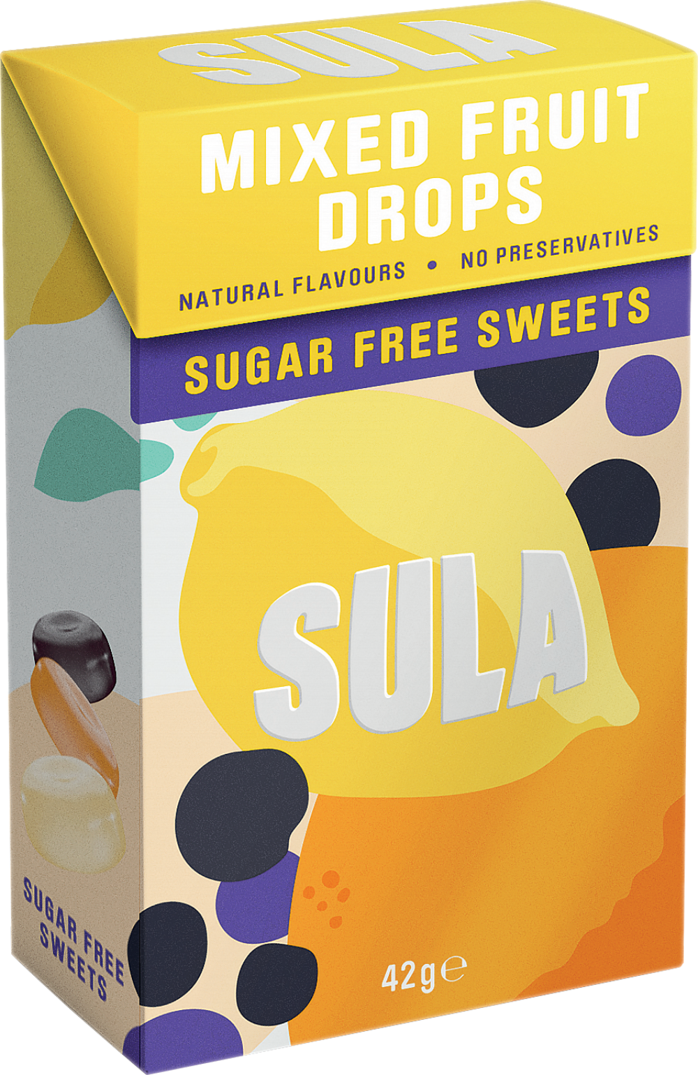 SULA Mixed Fruit Drops 42g