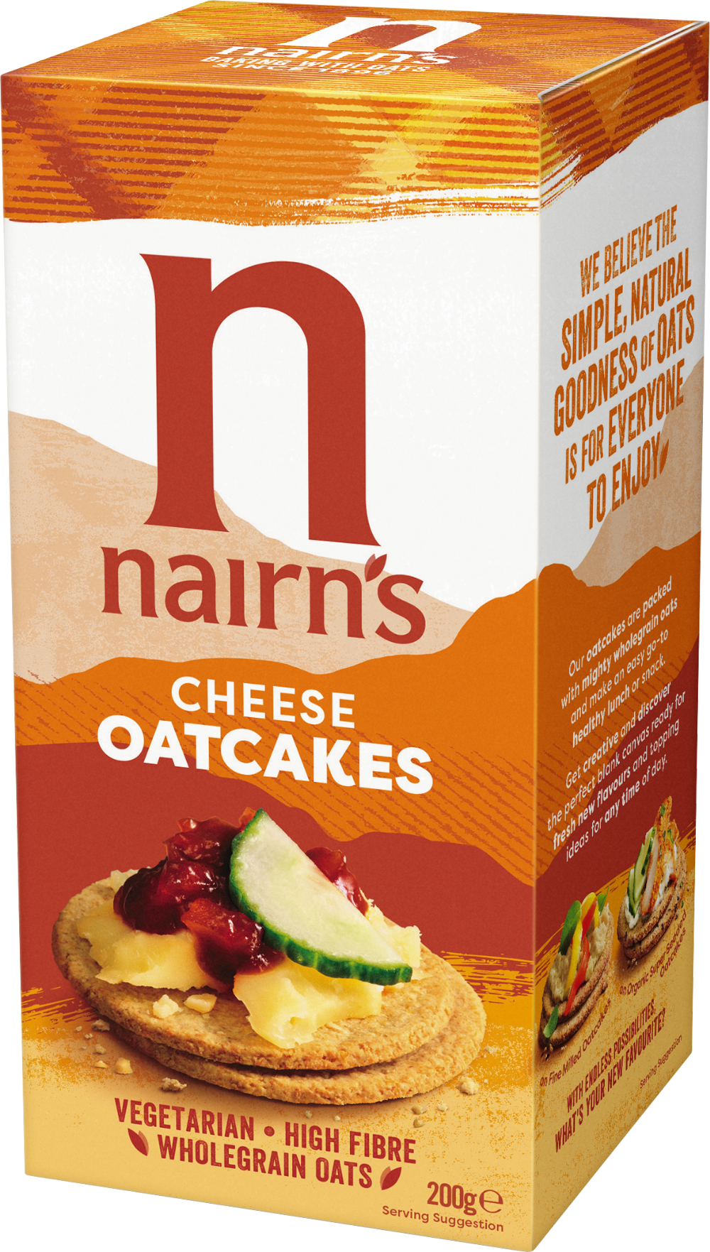 NAIRN'S Cheese Oatcakes 200g