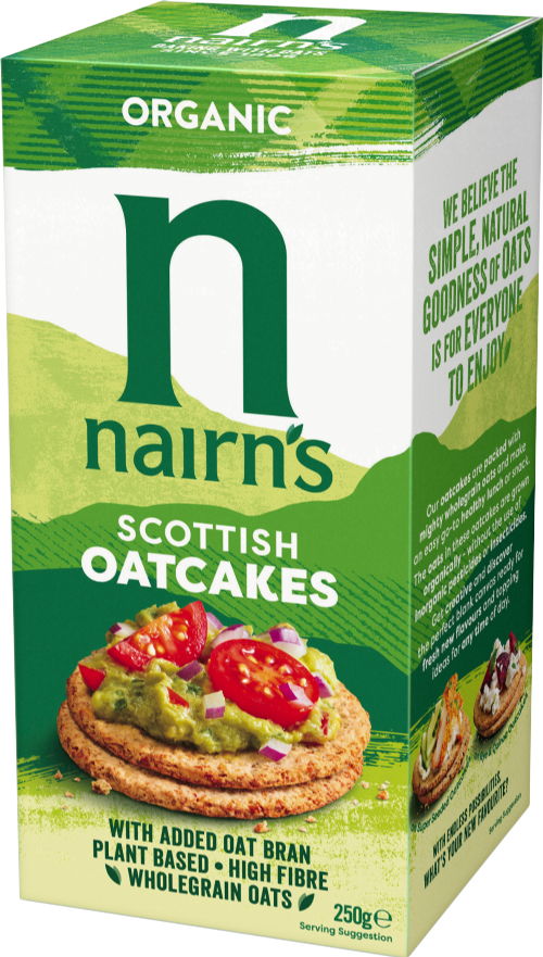 NAIRN'S Organic Scottish Oatcakes 250g