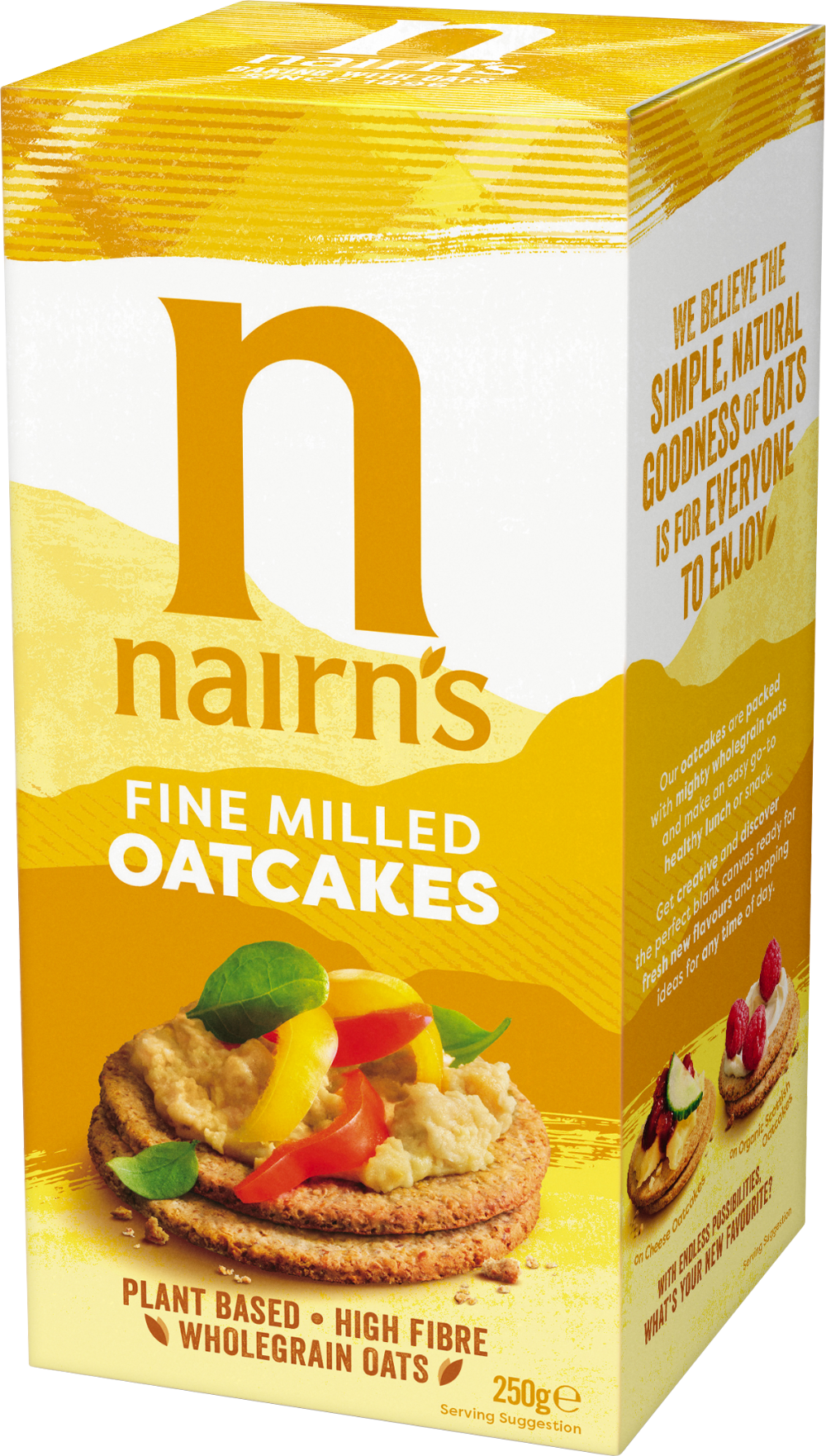 NAIRN'S Fine Milled Oatcakes 218g