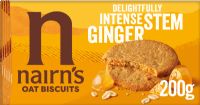 NAIRN'S Oat Biscuits - Stem Ginger 200g