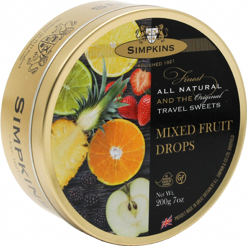 SIMPKINS Mixed Fruit Drops 200g