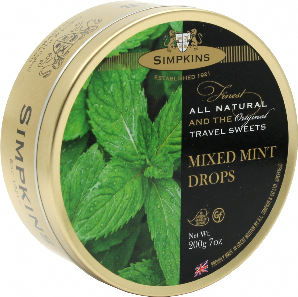 SIMPKINS Mixed Mint Travel Sweets 200g