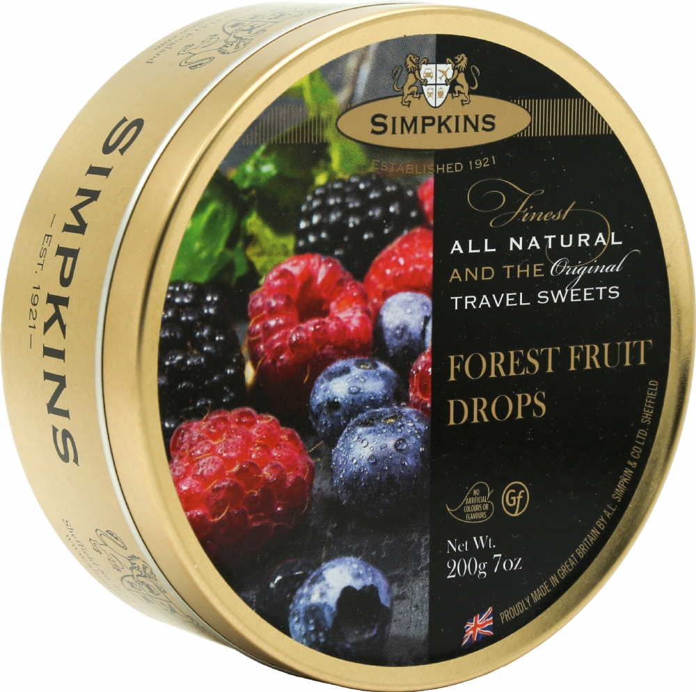 SIMPKINS Forest Fruit Travel Sweets 200g
