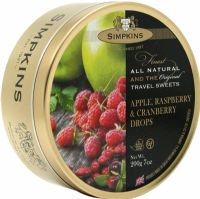 SIMPKINS Travel Sweets - Apple, Raspberry & Cranberry 200g