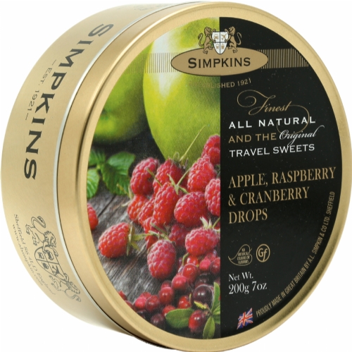 SIMPKINS Apple, Raspberry & Cranberry Travel Sweets 200g