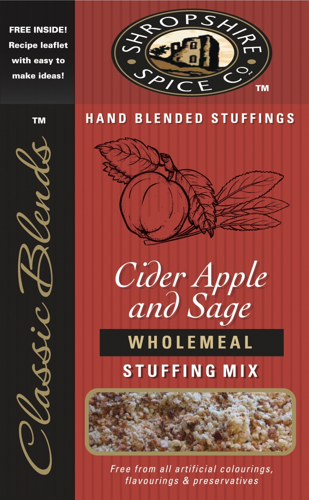 SHROP. SPICE Cider Apple & Sage W/Meal Stuffing Mix 150g