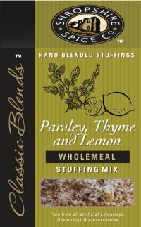 SHROPSHIRE SPICE CO. Parsley, Thyme & Lemon Wholemeal Stuffing Mix 150g